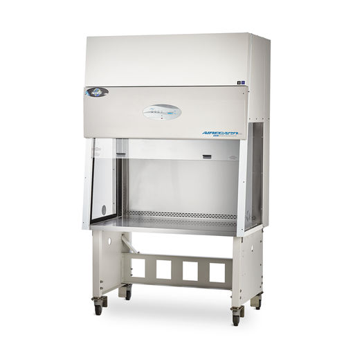 Estação de trabalho de microbiologia - AireGard™ - NuAire Laboratory Equipment - para cultura de tecidos / com rodízios / de fluxo laminar