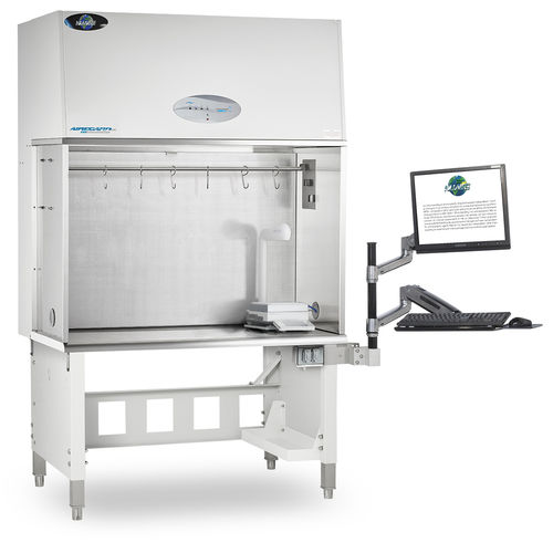 Estação de trabalho de laboratório de piso - AireGard™ - NuAire Laboratory Equipment - com filtro HEPA / de fluxo laminar