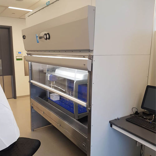 Cabine de segurança biológica classe II - LabGard - NuAire Laboratory Equipment - estéril / de piso / de evacuação total