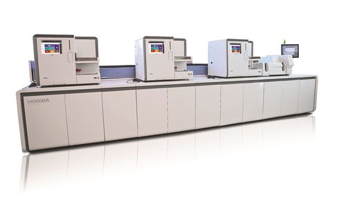 Sistema de integração para analisador hematológico - HELO Solution 2.0 - HORIBA - de laboratório