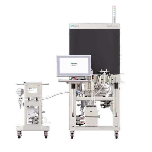 Sistema de cromatografia em fase líquida preparativa - ÄKTAprocess™ - GE Healthcare Life Sciences - para a indústria farmacêutica / compacto