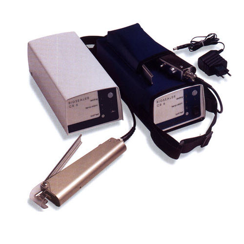 Seladora térmica para tubos de bolsas de sangue - BS CR6 - Bioelettronica - de bancada / com bateria