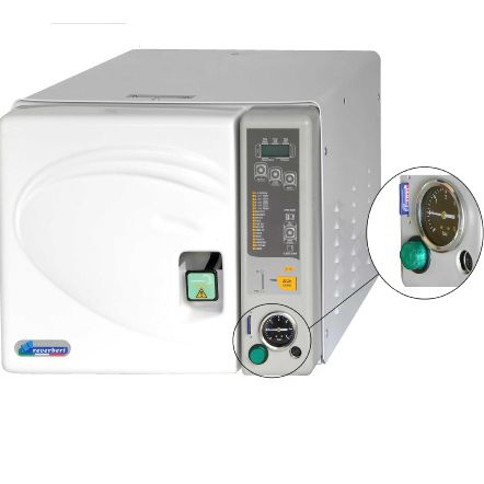 Autoclave de laboratório - M9010/38 B16-M9010/41 B20 - reverberi - de bancada / com abertura frontal / programável