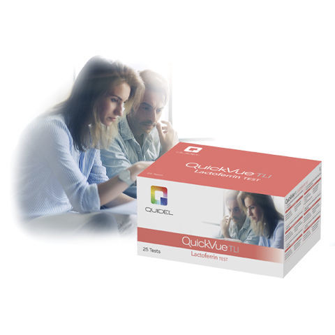 Kit de teste para doenças gastrointestinais - QuickVue® - Quidel - para doença inflamatória intestinal (DII) / de lactoferrina / de fezes