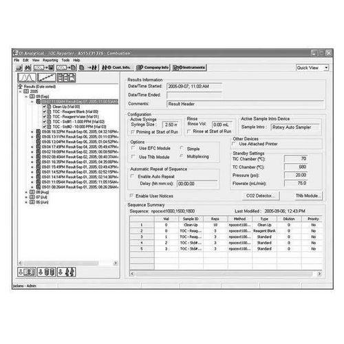 Software de análise - ATOC  - OI Analytical - de gestão / de controle / de criação de laudos