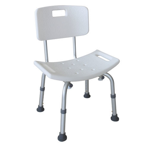 Cadeira de banho com encosto - BAT-01  - Romed Holland - com altura regulável