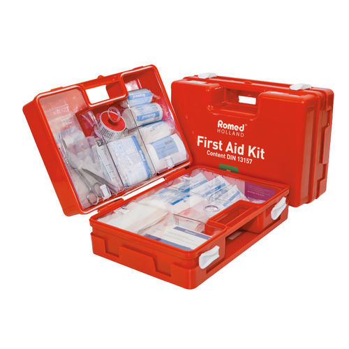 Kit de emergência médica - DIN13157-ABSBOX6 - Romed Holland - de primeiros socorros / para veículos