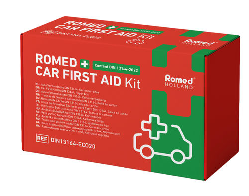 Kit de emergência médica - DIN13164-ECO20 - Romed Holland - de primeiros socorros / para veículos / para adulto