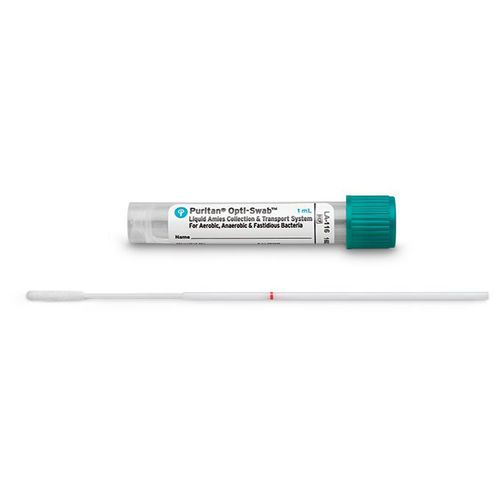 Swab para microbiologia - LA-116 - Puritan Medical Products - com meio de transporte / caixa de 50 unid. / estéril