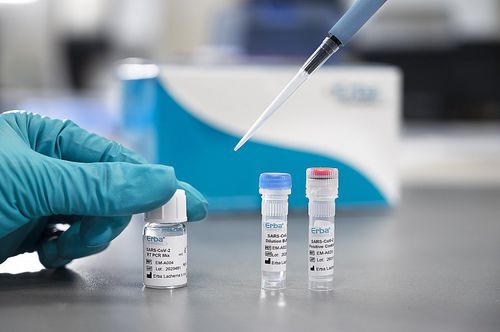 Kit de teste de COVID-19 - MDx  - Erba Lachema - de SARS-COV-2 / nasofaríngeo / molecular