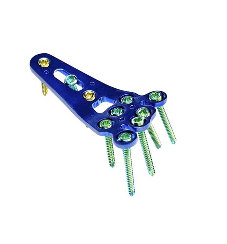 Placa de compressão óssea para rádio - HJ-Mini VA-LCP 31 - Health-Joy Medical - para punho / distal / palmar