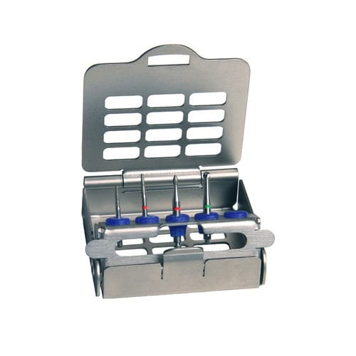Rack para fresas dentárias - ULTRALIGHT - NICHROMINOX - de bancada / em aço inoxidável