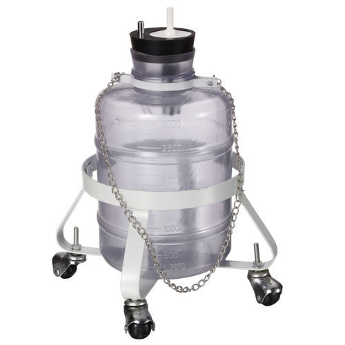 Suporte para frasco coletor de fluidos corporais - Shanghai Zhenghua Medical Equipment - com rodízios / 1 frasco