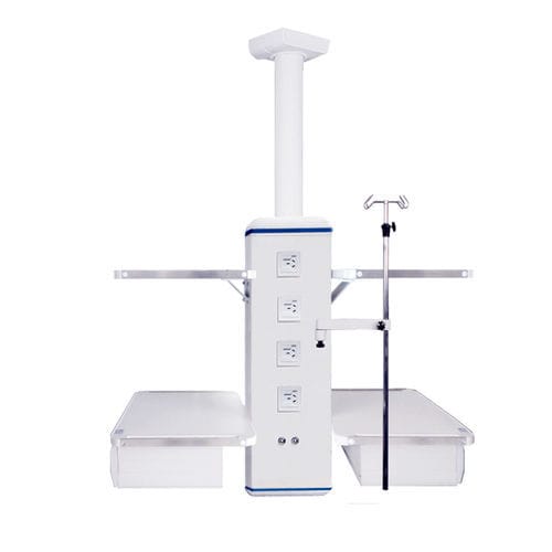 Estativa de braço de teto - EXP-30 - Shanghai Zhenghua Medical Equipment - para cuidados intensivos / para sala de cirurgia / modular