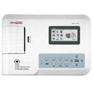 Eletrocardiógrafo para ECG em repouso - EKG 312T - Meditech Equipment - de 3 canais / digital / com impressora