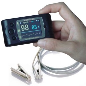 Oxímetro de pulso portátil - FOs2pro - Meditech Equipment - veterinário / com sensor separado