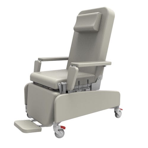 Poltrona manual para coleta de sangue - PY-YS - Nanning Passion Medical Equipment - articulada em 3 seções / com rodízios / Trendelenburg
