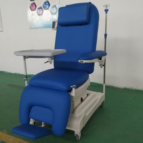 Poltrona para hemodiálise elétrica - PY-YD-340 - Nanning Passion Medical Equipment - articulada em 3 seções / para quimioterapia / com rodízios