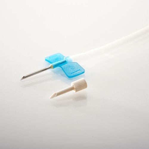 Agulha para punção venosa - ButtonHole® - NxStage Medical - estéril / com aletas / 16G