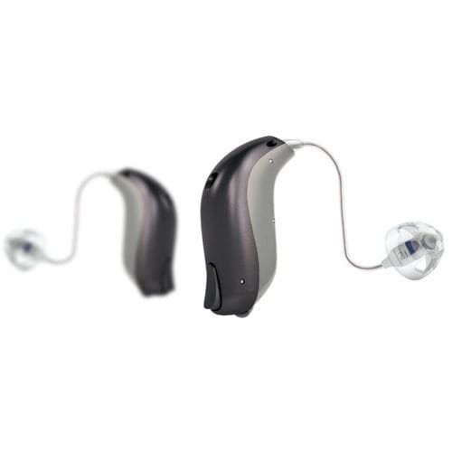 Aparelho auditivo mini-RIC - Viron - bernafon - com Bluetooth® / bege / marrom