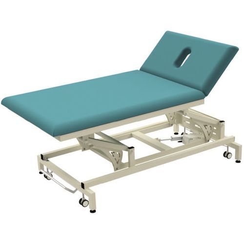 Mesa de massagem elétrica - 4001.503 - KIS Produkt - com rodízios / com encosto regulável / articulada em 2 seções
