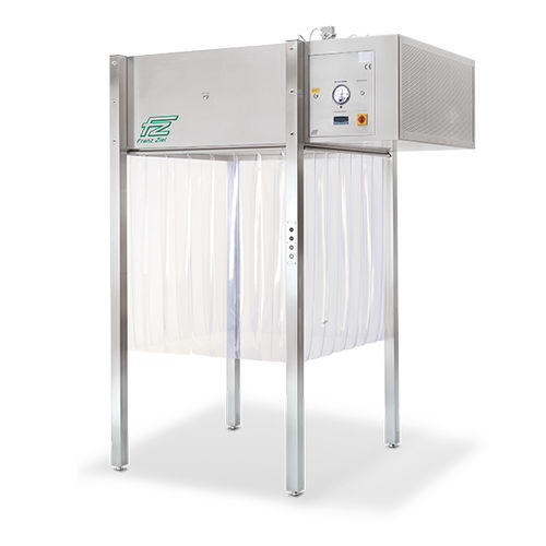 Cabine de coleta de amostras - LAF - Franz Ziel - para a indústria farmacêutica / para a indústria alimentícia / de dimensões walk-in