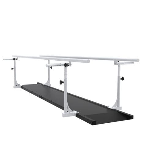 Barras paralelas de reabilitação de altura regulável - FGG08 - Genin Techmed - com tablado