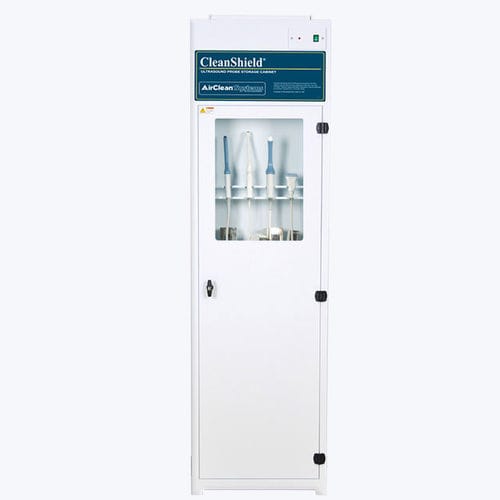 Armário para transdutores de ultrassom - CLEANSHIELD® - CS Medical - com porta / com suporte para pendurar / com filtro HEPA