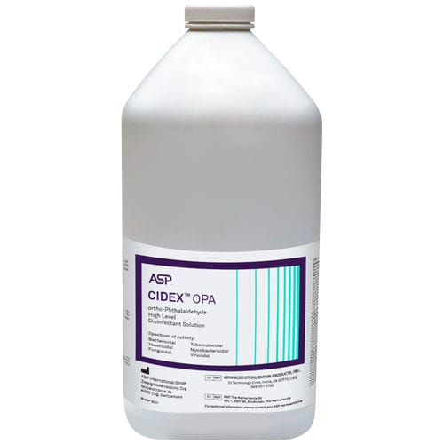 Desinfetante à base de ortoftaladeído - CIDEX™ OPA  - ASP - Advanced Sterilization Products - para instrumentos cirúrgicos / para endoscópios / líquido