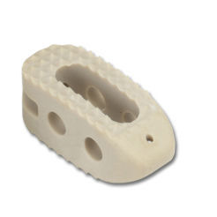 Espaçador intervertebral lombar - ShurFit® PLIF - Precision Spine - via posterior / em PEEK