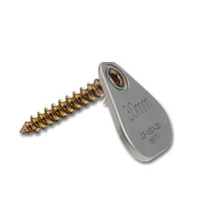 Placa de compressão óssea lombossacral - RCS® - Precision Spine - anterolateral / em titânio