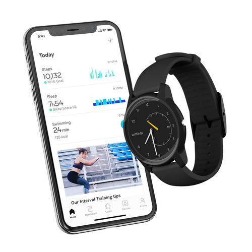 Monitor de atividade vestível - Move - Withings - tipo relógio / com GPS