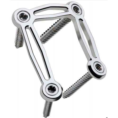 Placa de compressão óssea para tarso - CLAW™ II - Wright Medical Technology - bloqueada / metálica