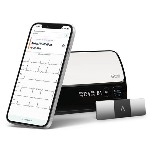 Aplicativo móvel para ECG - KARDIACARE™ - AliveCor - de controle / de gravação / médico-hospitalar