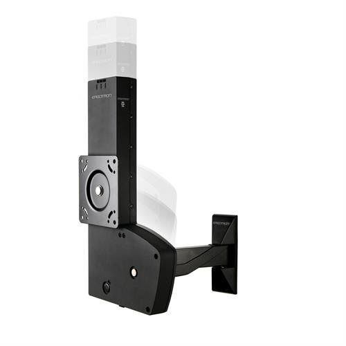 Braço de suporte para monitor com ajuste de inclinação - Anthro Corporation - giratório / para tela / de parede