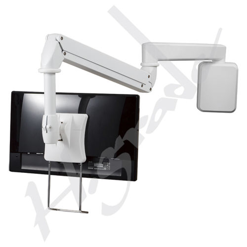 Braço de suporte para monitor articulado - ALW20L - Highgrade Tech. Co., Ltd. - com ajuste de inclinação / de altura regulável / dobrável