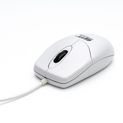 Mouse hospitalar USB - KH25205 - GETT Gerätetechnik - com roda de rolagem / desinfetável / higiênico
