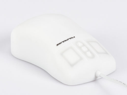 Mouse hospitalar USB - InduMouse® Pro - GETT Gerätetechnik - com botão de rolagem / com roda sensível ao toque / em silicone