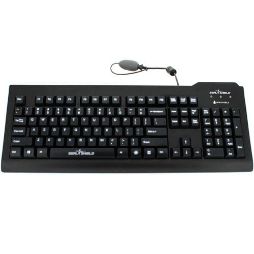 Teclado hospitalar com teclado numérico - Glow™ - Seal Shield - lavável / desinfetável / USB