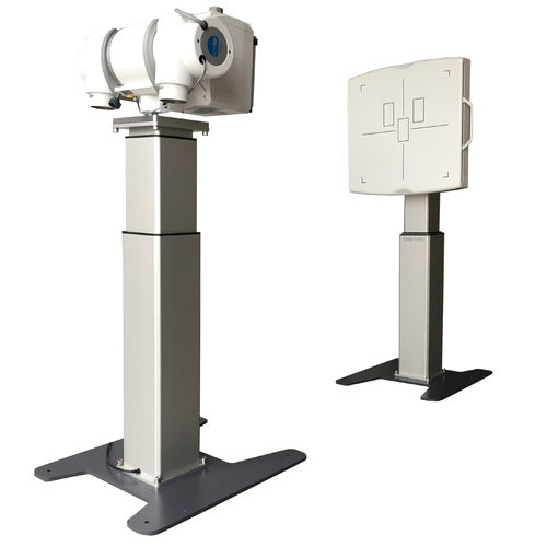 Sistema de radiografia digital - IDETEC MEDICAL IMAGING - para radiografia do tórax / sem mesa / com bucky de piso