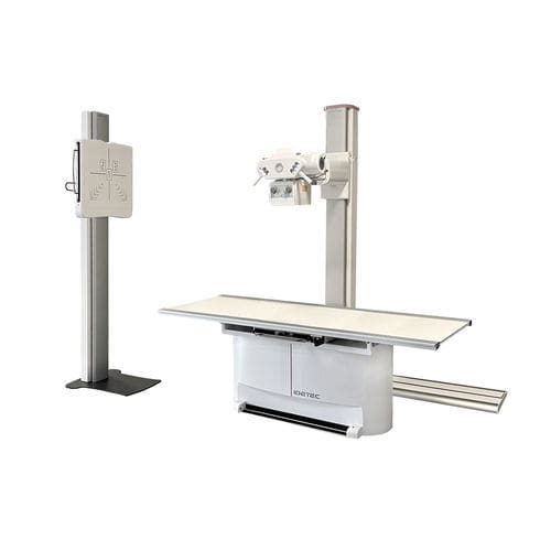 Sistema de radiografia digital - ATLAS HC2 - IDETEC MEDICAL IMAGING - para radiografia geral / para radiografia do tórax / com bucky de piso