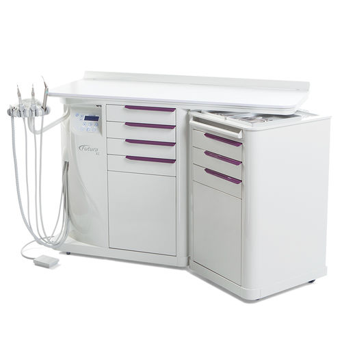 Estação de trabalho para podologia - FUTURA XL - NAMROL - com gavetas / de mesa