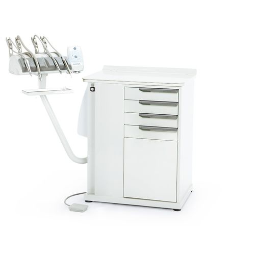 Estação de trabalho para podologia - MAXIMA - NAMROL - com iluminação / com prateleiras / compacta