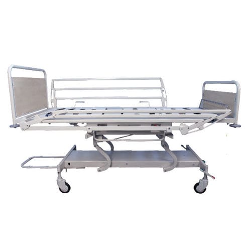 Cama para psiquiatria - HB50315 - AHF - ATELIERS DU HAUT FOREZ - médico-hospitalar / manual / de altura regulável