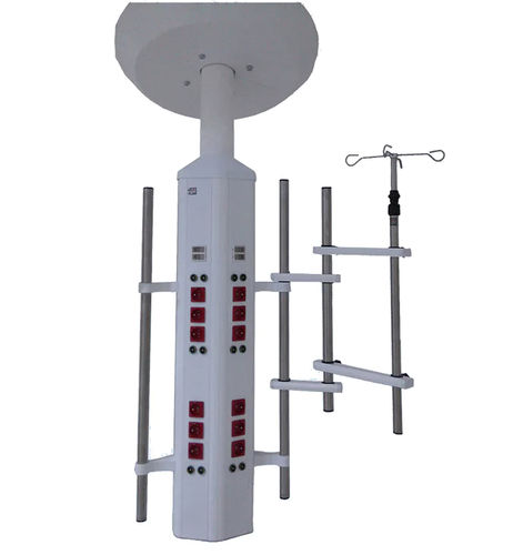 Coluna estativa de teto - SELVI - Koncare medical Technologie - para cuidados intensivos / para sala de cirurgia / modular