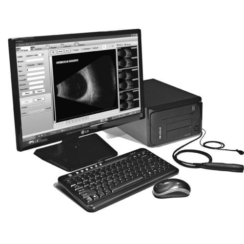 Aparelho de ultrassom de mesa - SW-2100 - Tianjin Suowei Electronic Technology - ocular / em preto e branco