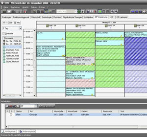 Software de planejamento - NEXUS / ORGANIZER - Nexus AG - para hospital