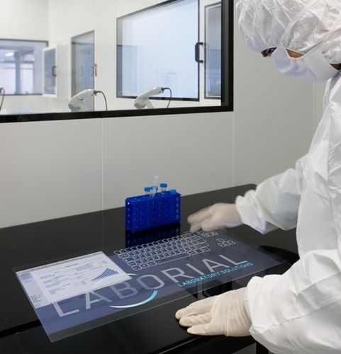 Bancada de laboratório - Blautouch - LABORIAL SOLUÇÕES PARA LABORATÓRIO, S.A. - interativa