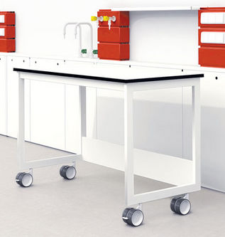 Bancada técnica de laboratório móvel - LABORIAL SOLUÇÕES PARA LABORATÓRIO, S.A.