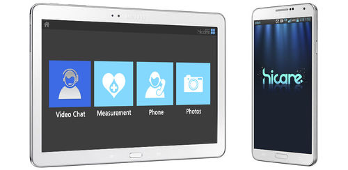 Aplicativo para iOS de telemonitoramento de sinais vitais - Hicare Smart - Hicare - de monitorização / de telessaúde / médico-hospitalar